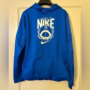 Nike blue boys hoodie size X-large